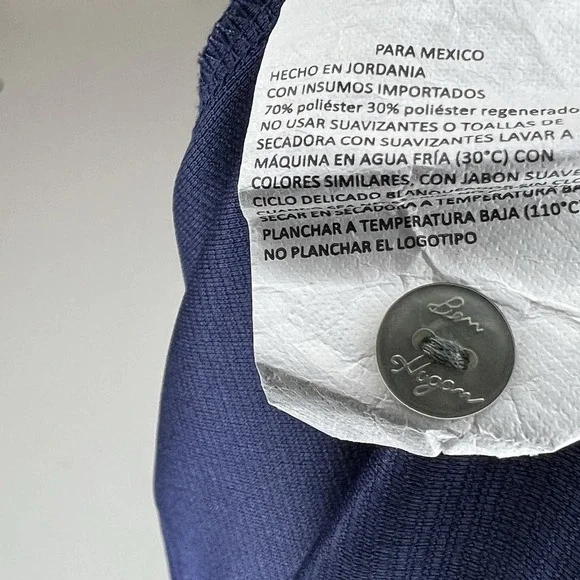 Ben Hogan Performance Polo Shirt Men L Blue Golf Polyester Stretch - Picture 6 of 9